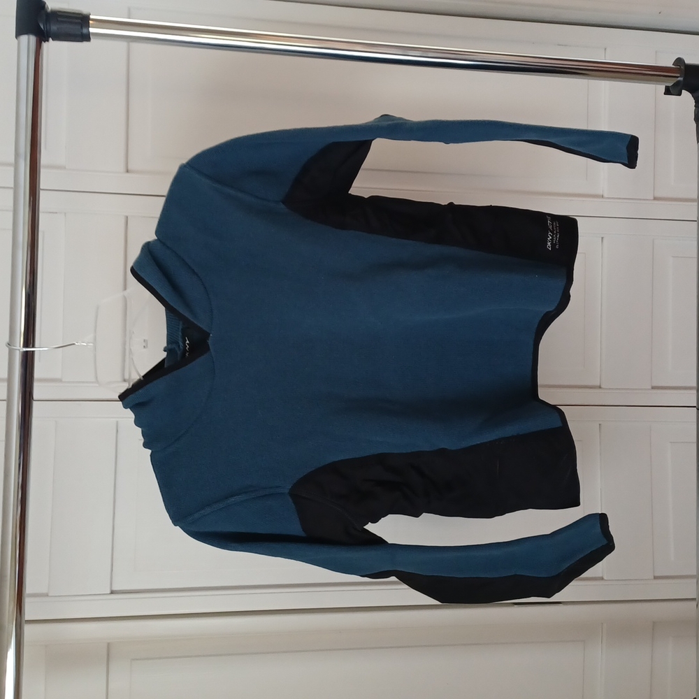 DKNY Active long-sleeved top with hood
